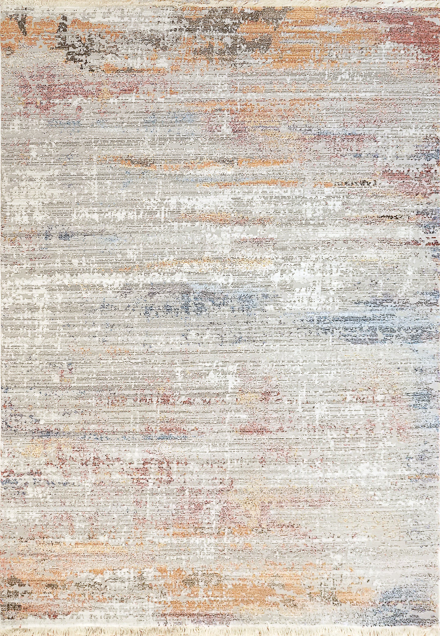 Mood 8456-130 Ivory/Red Area Rug