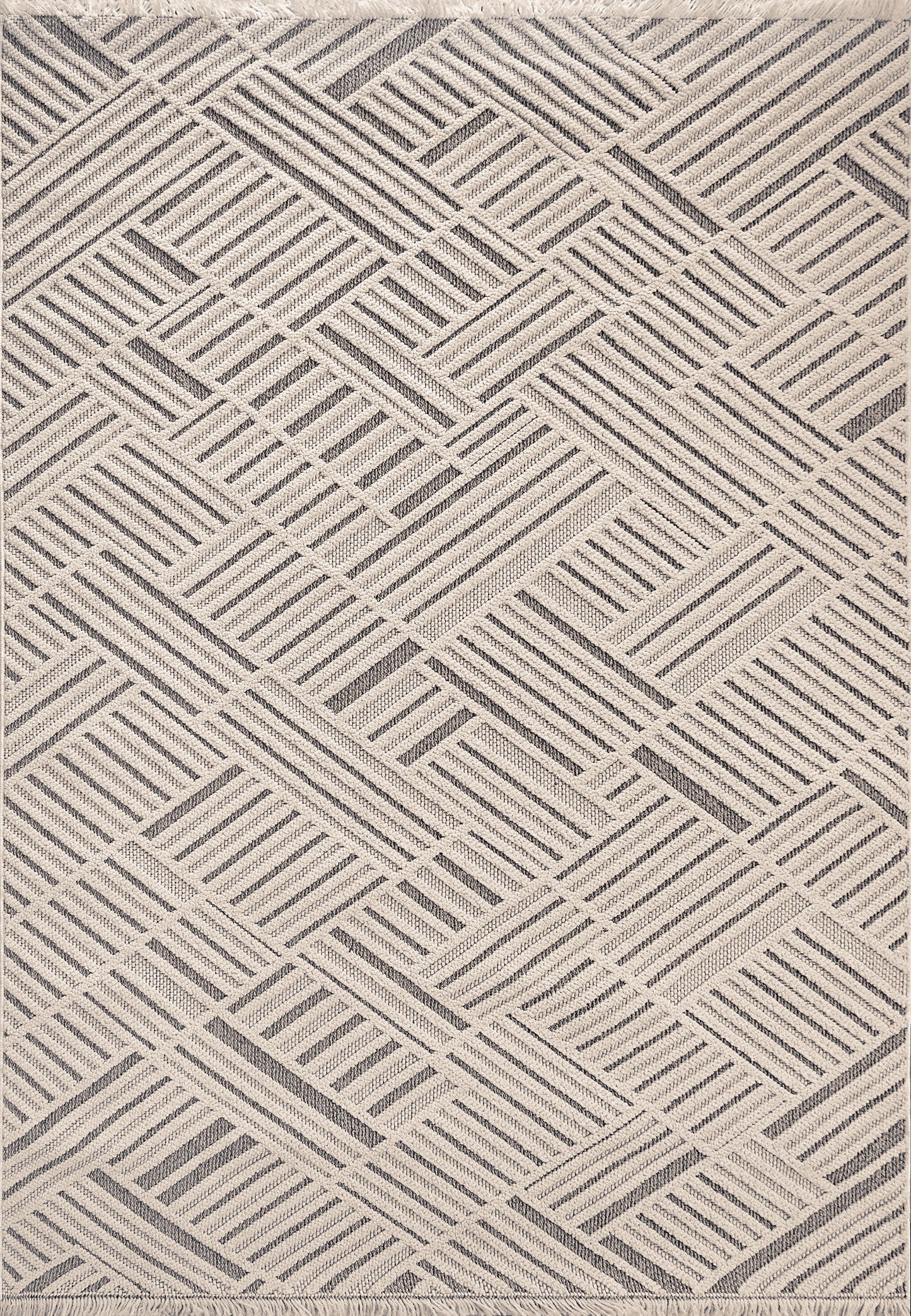 Seville 3608-190 Ivory/Grey Area Rug
