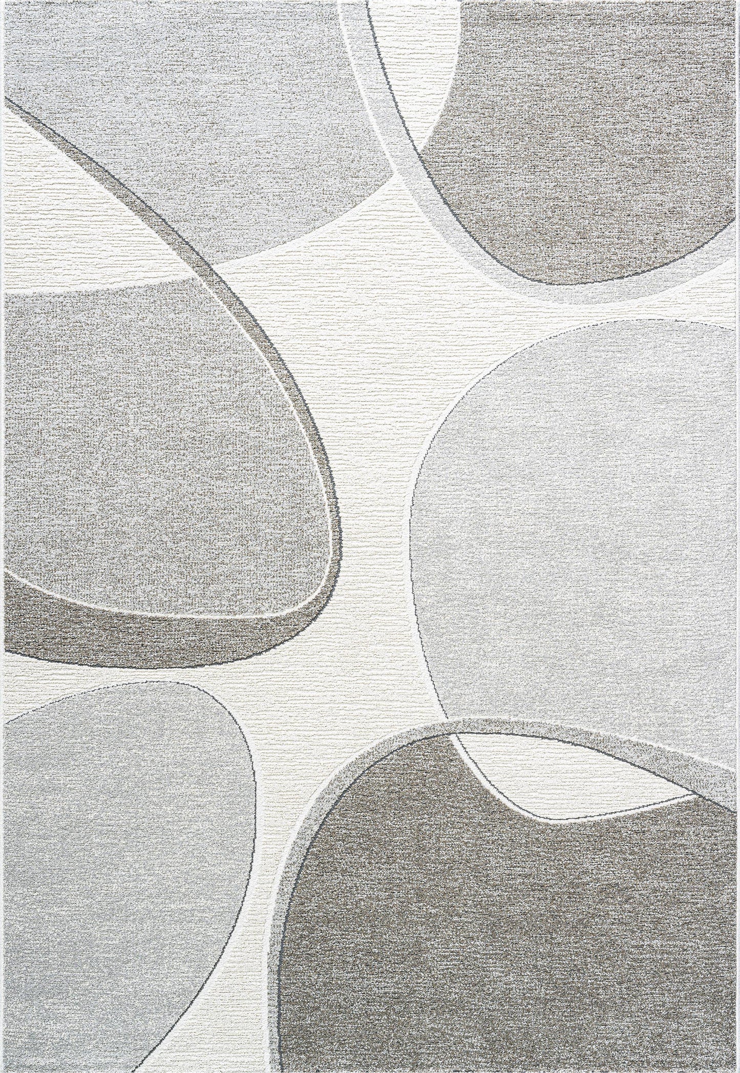 Polaris 46004-6171 Ivory/Grey Area Rug