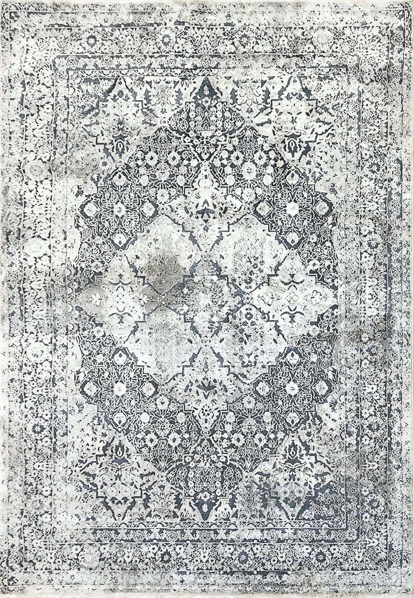 Torino 3338-510 Blue/Ivory Area Rug