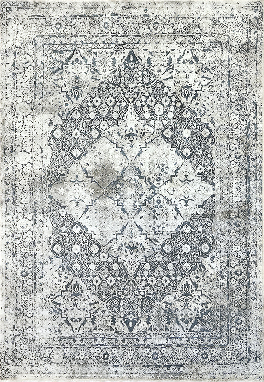 Torino 3338-510 Blue/Ivory Area Rug