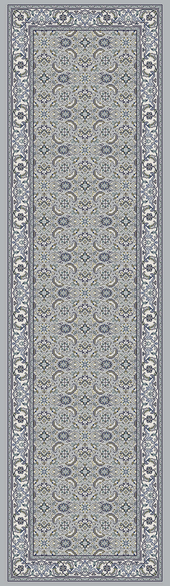 Ancient Garden 57011-9666 Soft Grey/Cream Area Rug