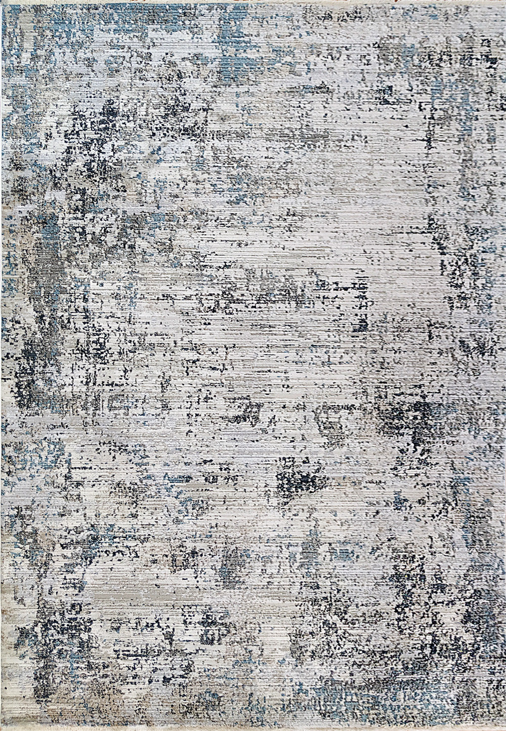 Unique 4054-590 Blue/Grey Area Rug