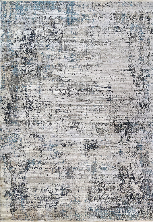 Unique 4054-590 Blue/Grey Area Rug