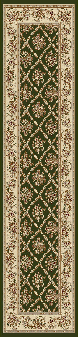 Legacy 58018-440 Green Area Rug