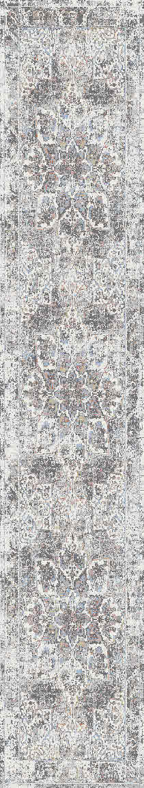 Zen 8337-950 Grey/Blue Area Rug