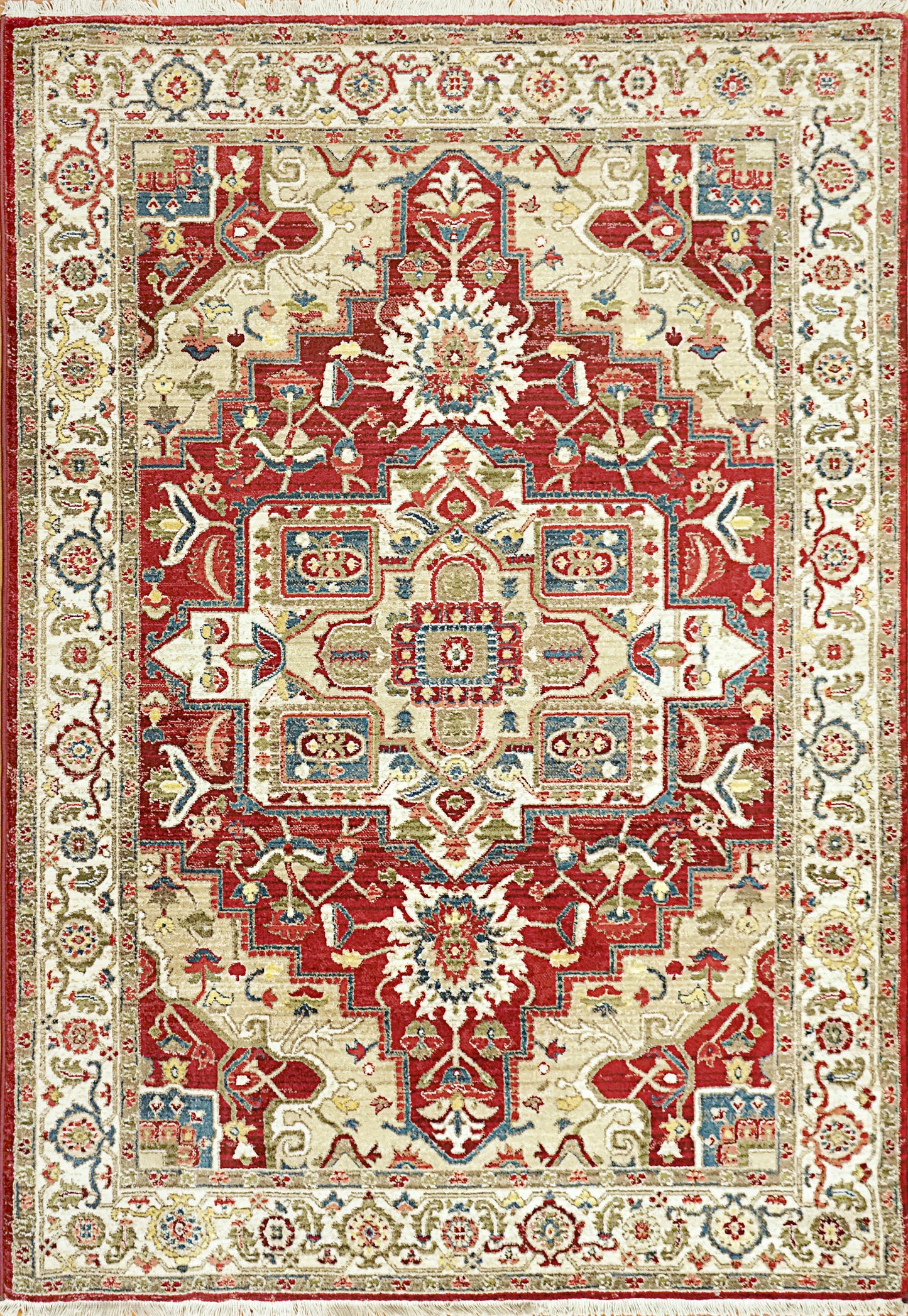 Juno 6882-130 Ivory/Red Area Rug