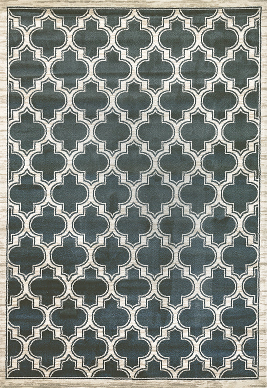 Yazd 2816-510 Blue/Ivory Area Rug