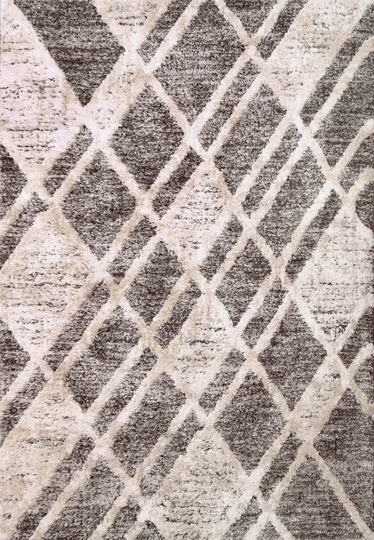 Cruz 7004-901 Grey/Ivory Area Rug