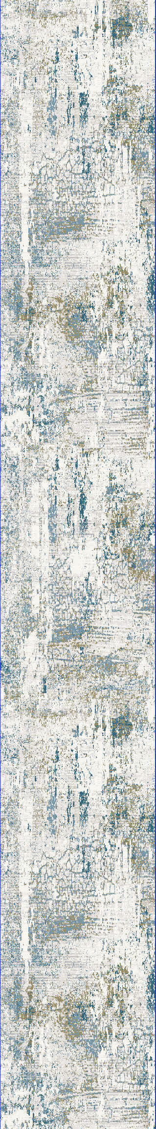 Quartz 27050-150 Ivory/Blue Area Rug