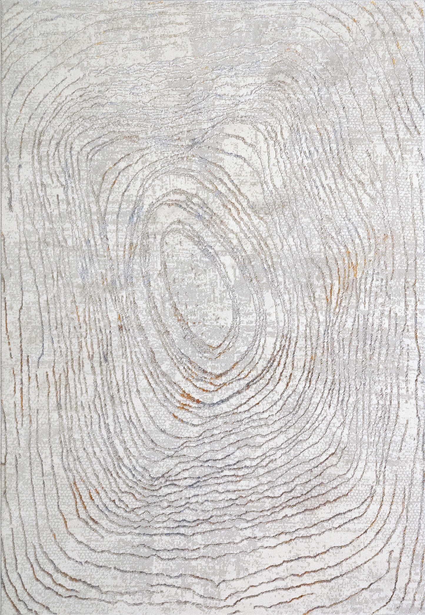 Gold 1350-897 Cream/Silver/Gold Area Rug
