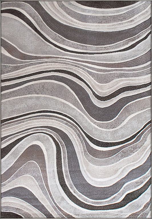 Eclipse 68141-6343 Multi/Silver Area Rug