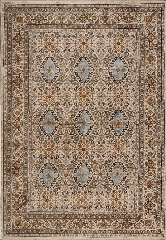 Cullen 5703-805 Beige/Blue Area Rug
