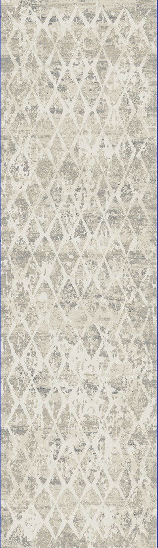 Quartz 27039-111 Ivory/Silver Area Rug