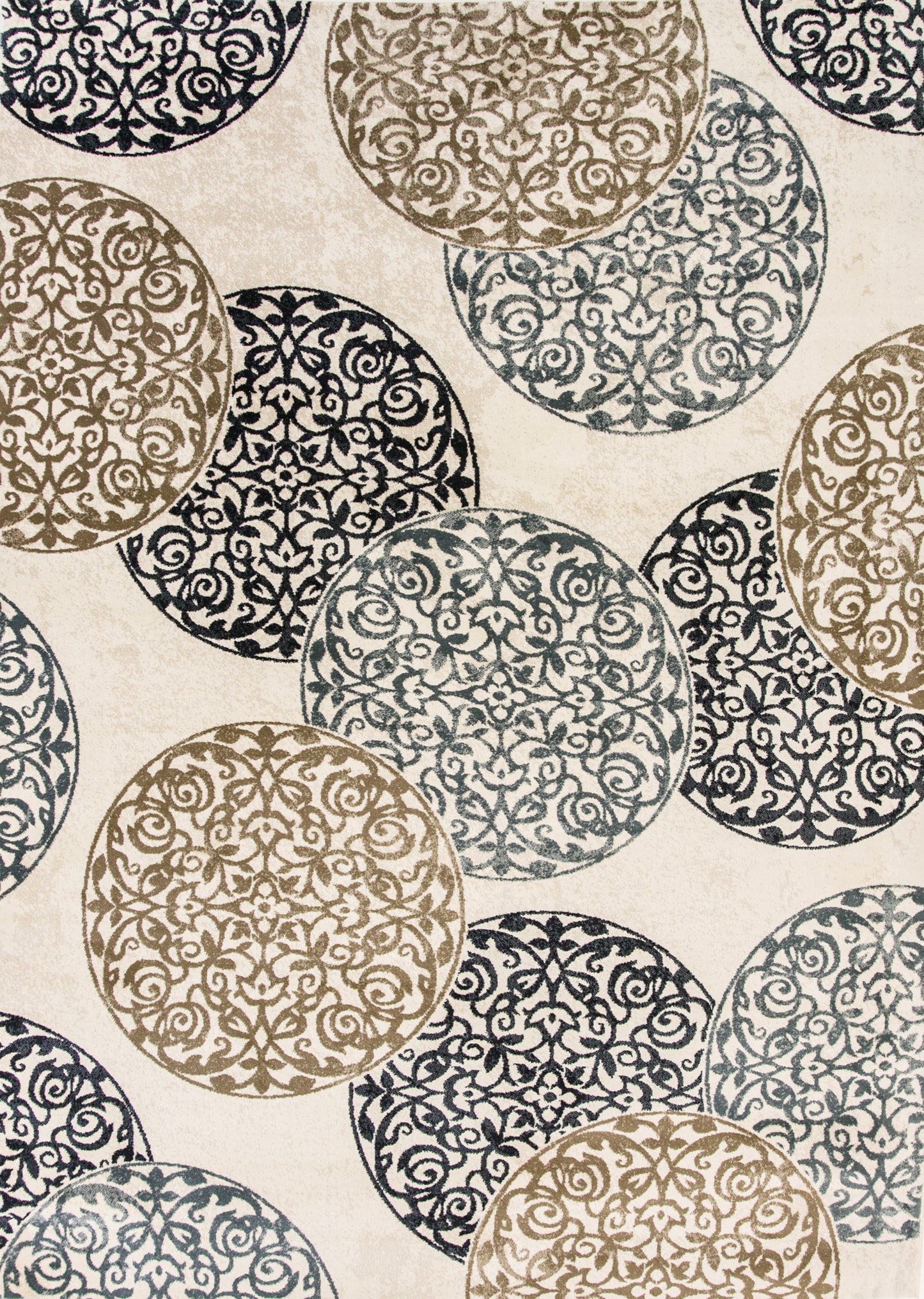 Melody 985014-118 Ivory Area Rug