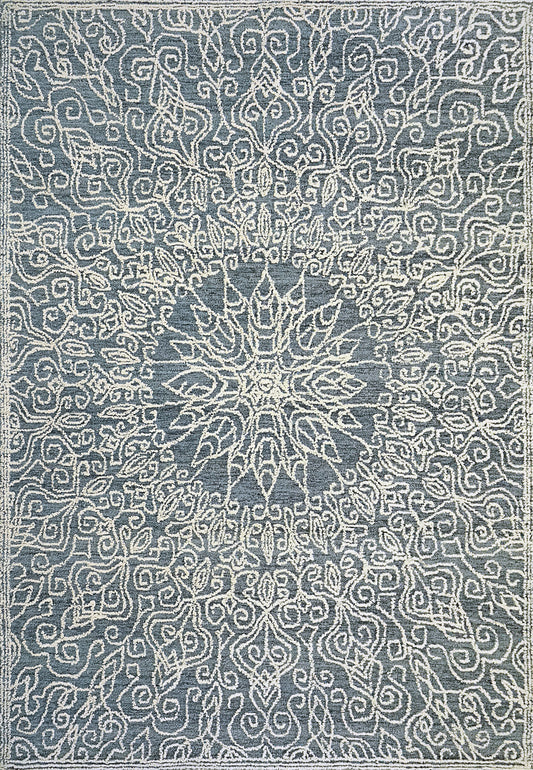 Darcy 1131-150 Ivory/Denim Area Rug