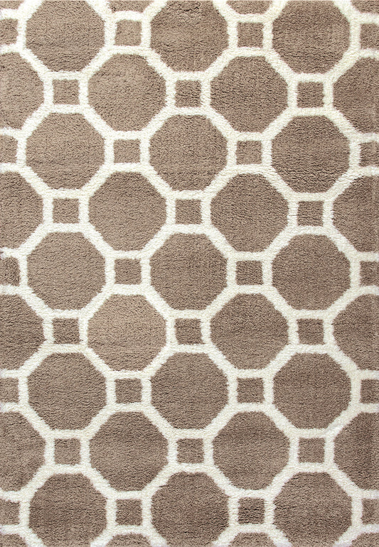 Silky Shag 5903-115 Beige Area Rug
