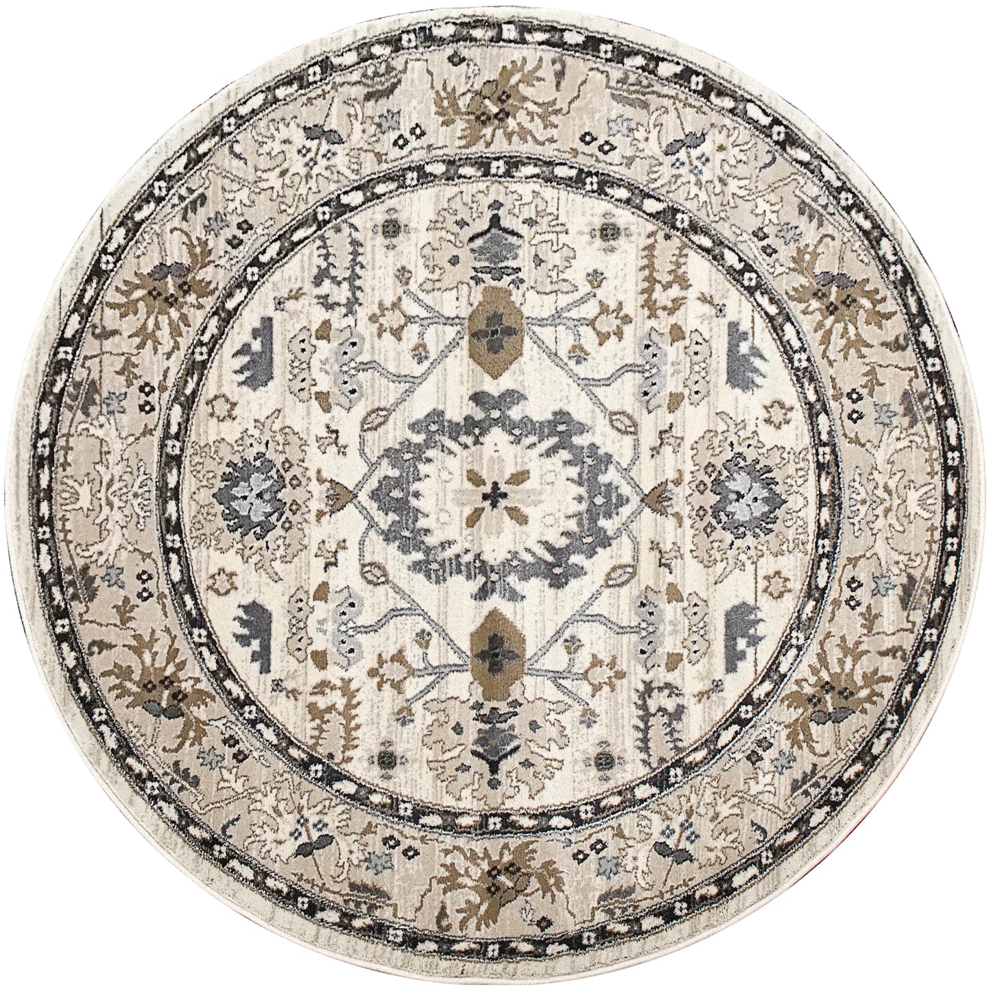 Yazd 8531-100 Ivory Area Rug