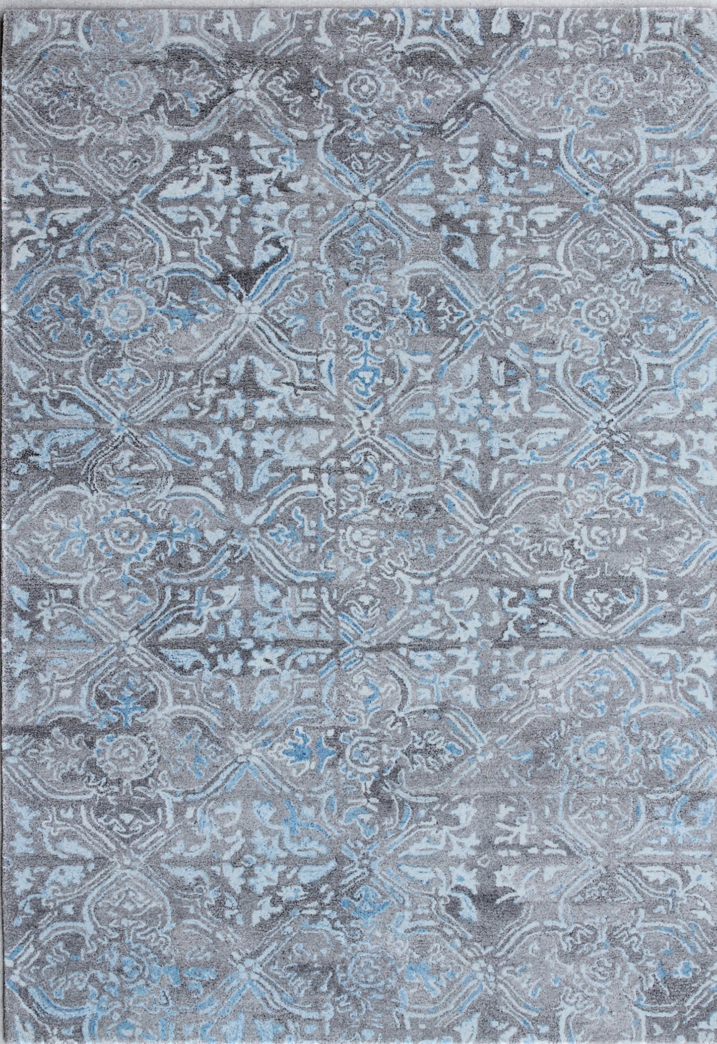 Posh 7815-950 Grey/Blue Area Rug