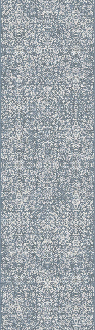 Ancient Garden 57162-4666 Light Blue Area Rug