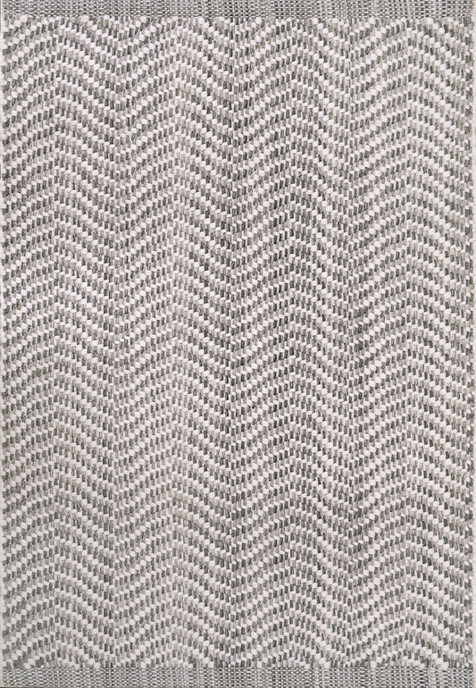 Allegra 2986-901 Grey/White Area Rug