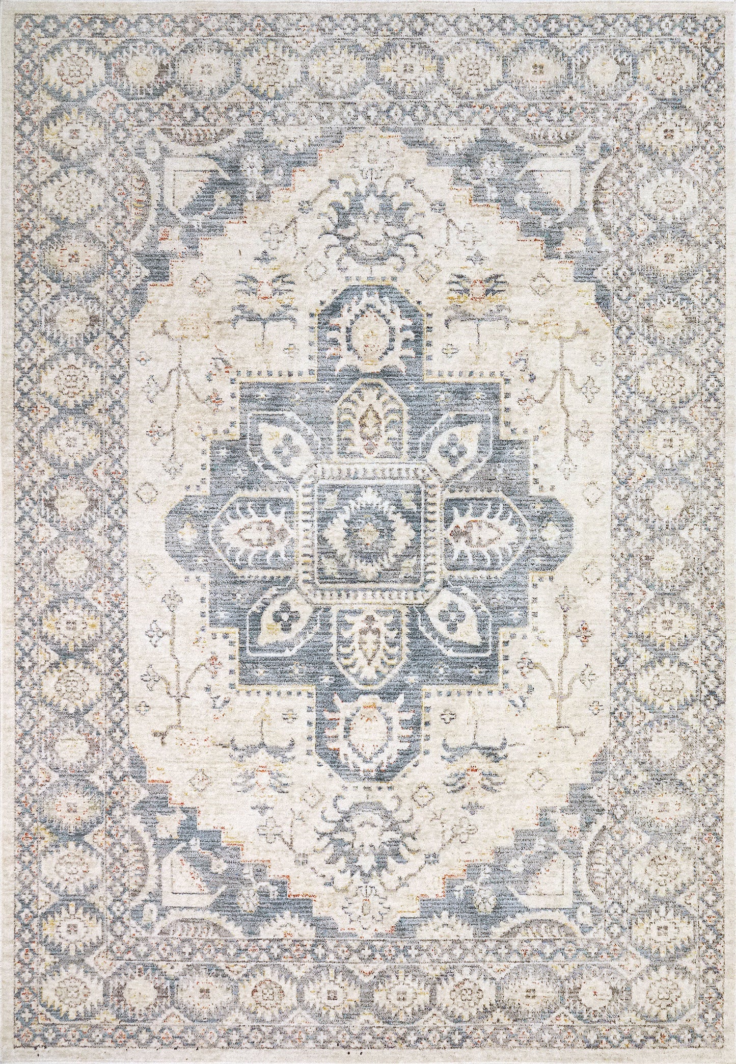 Jupiter 3106-859 Beige/Navy/Multi Area Rug