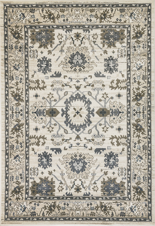 Yazd 8531-100 Ivory Area Rug