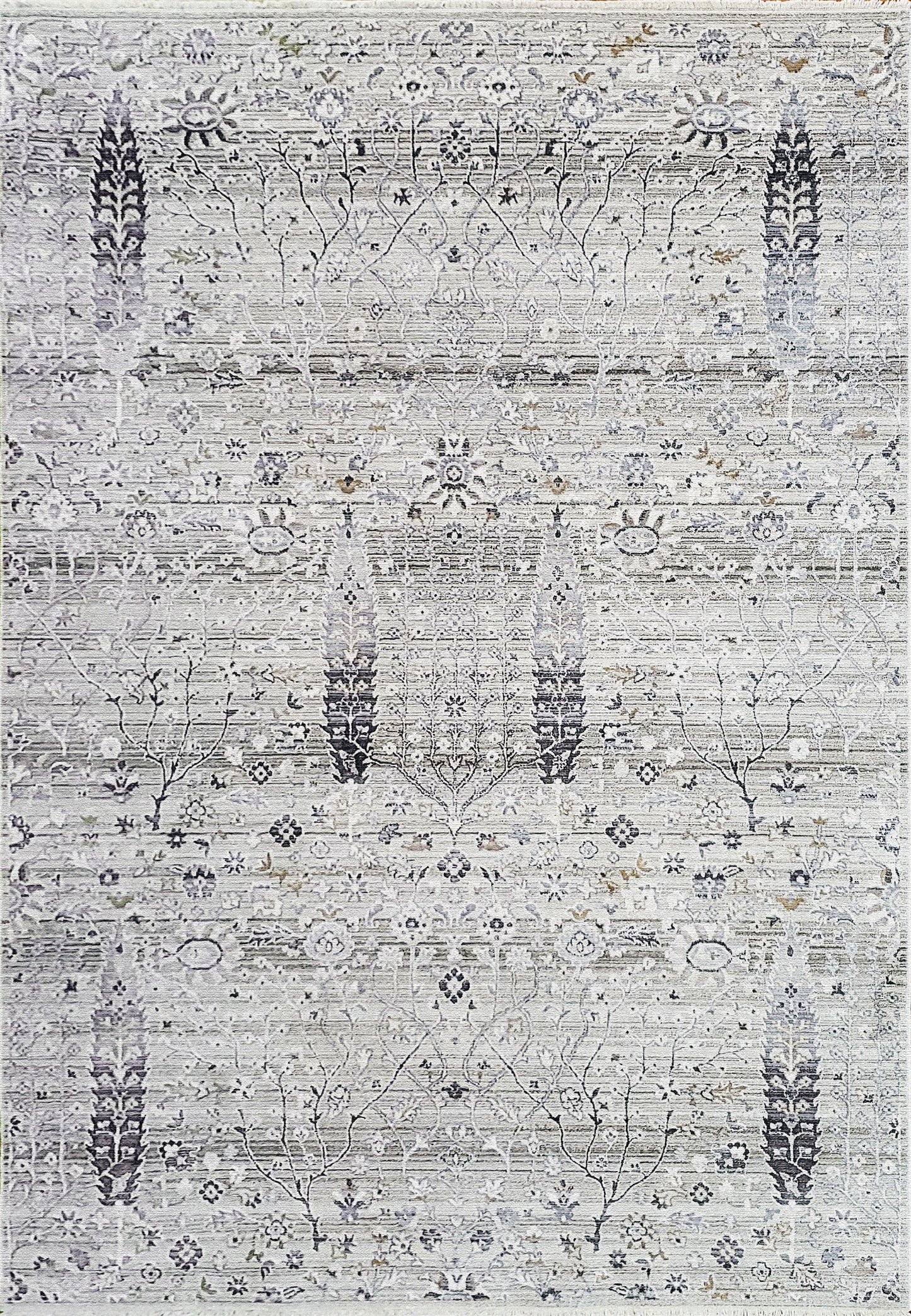 Refine 4635-897 Taupe/Silver/Gold Area Rug