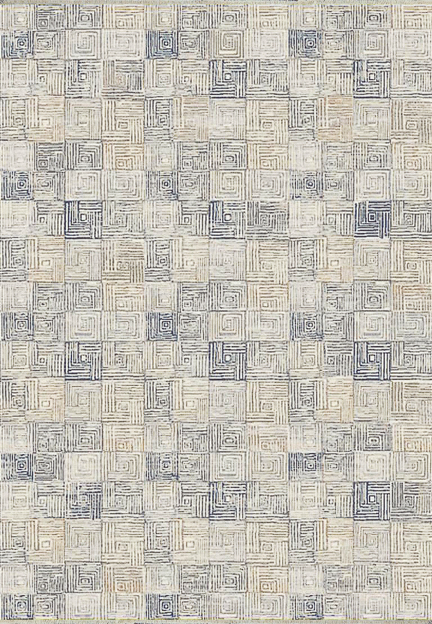Opulus 4313-889 Beige/Multi Area Rug
