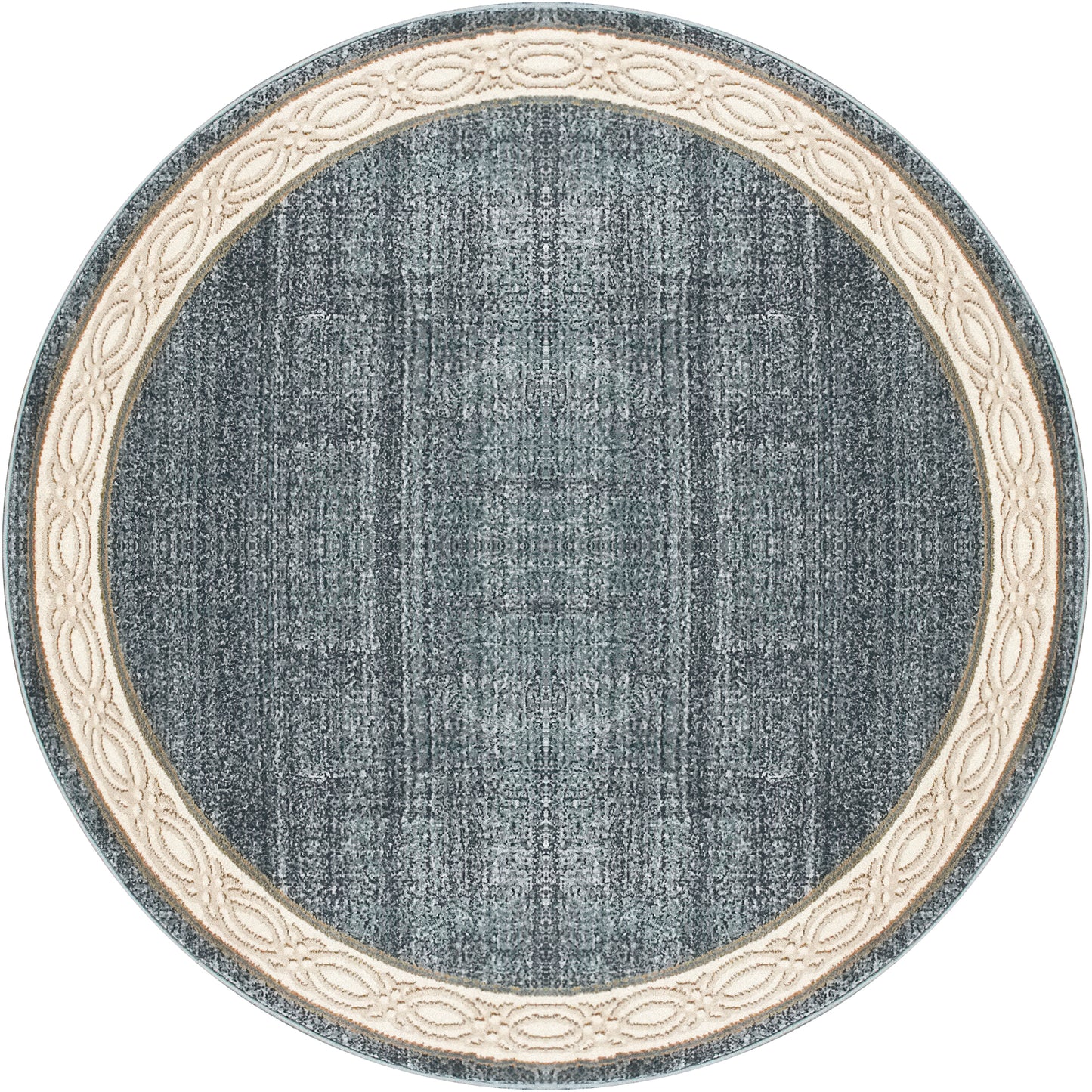 Yazd 1770-590 Blue/Grey Area Rug