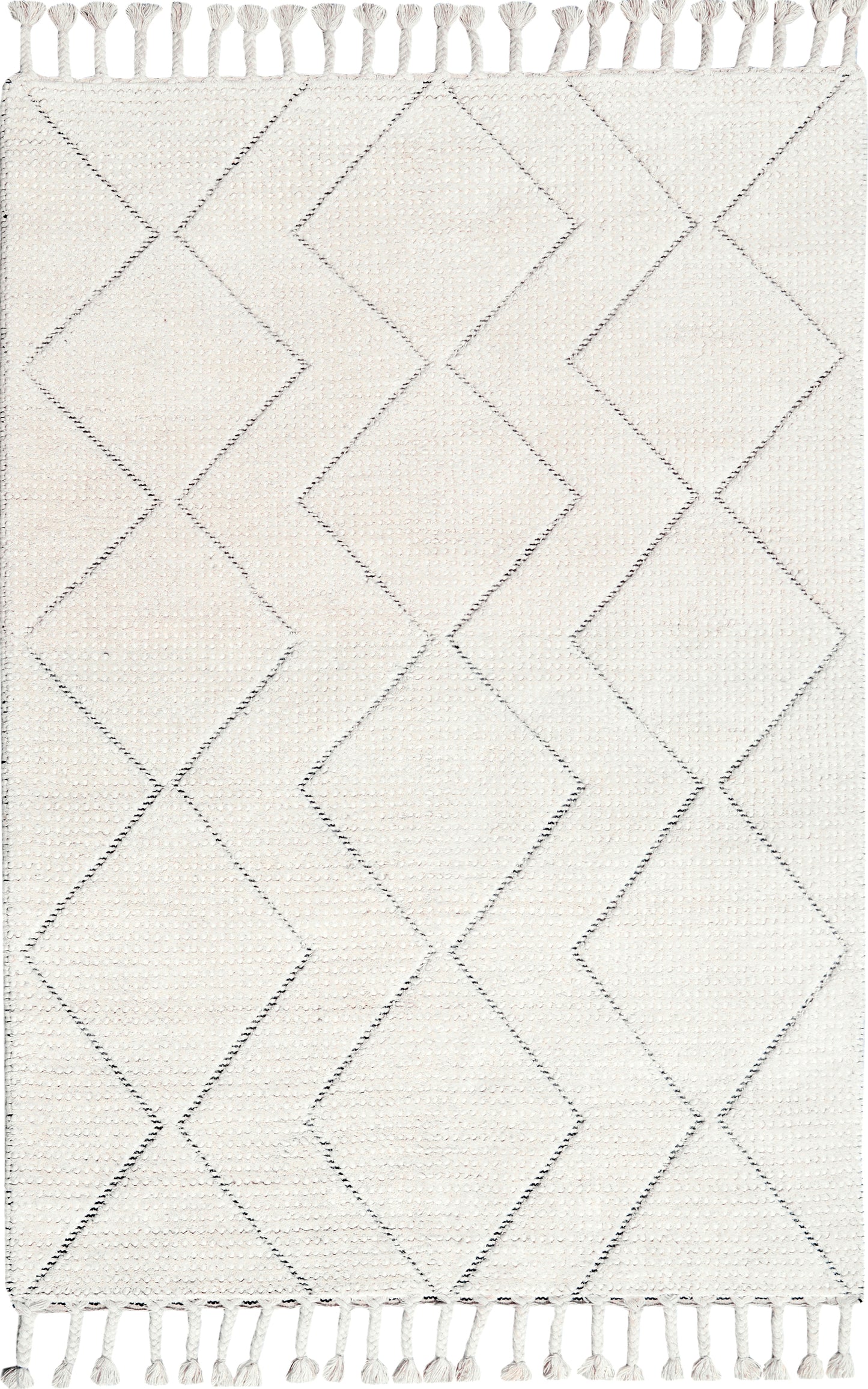Moxie 2535-190 Ivory/Black Area Rug