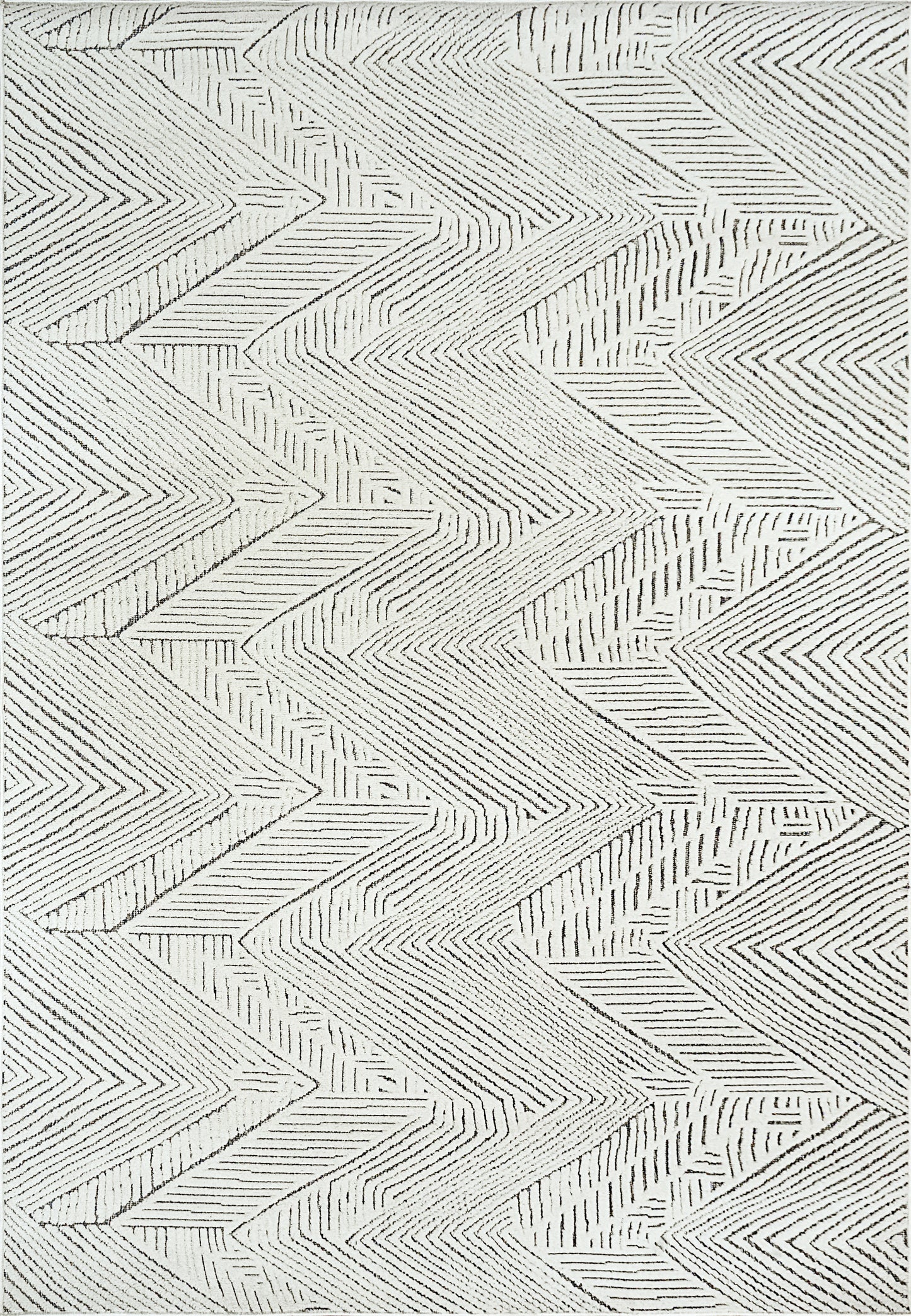 Lotus 8142-190 Ivory/Grey Area Rug
