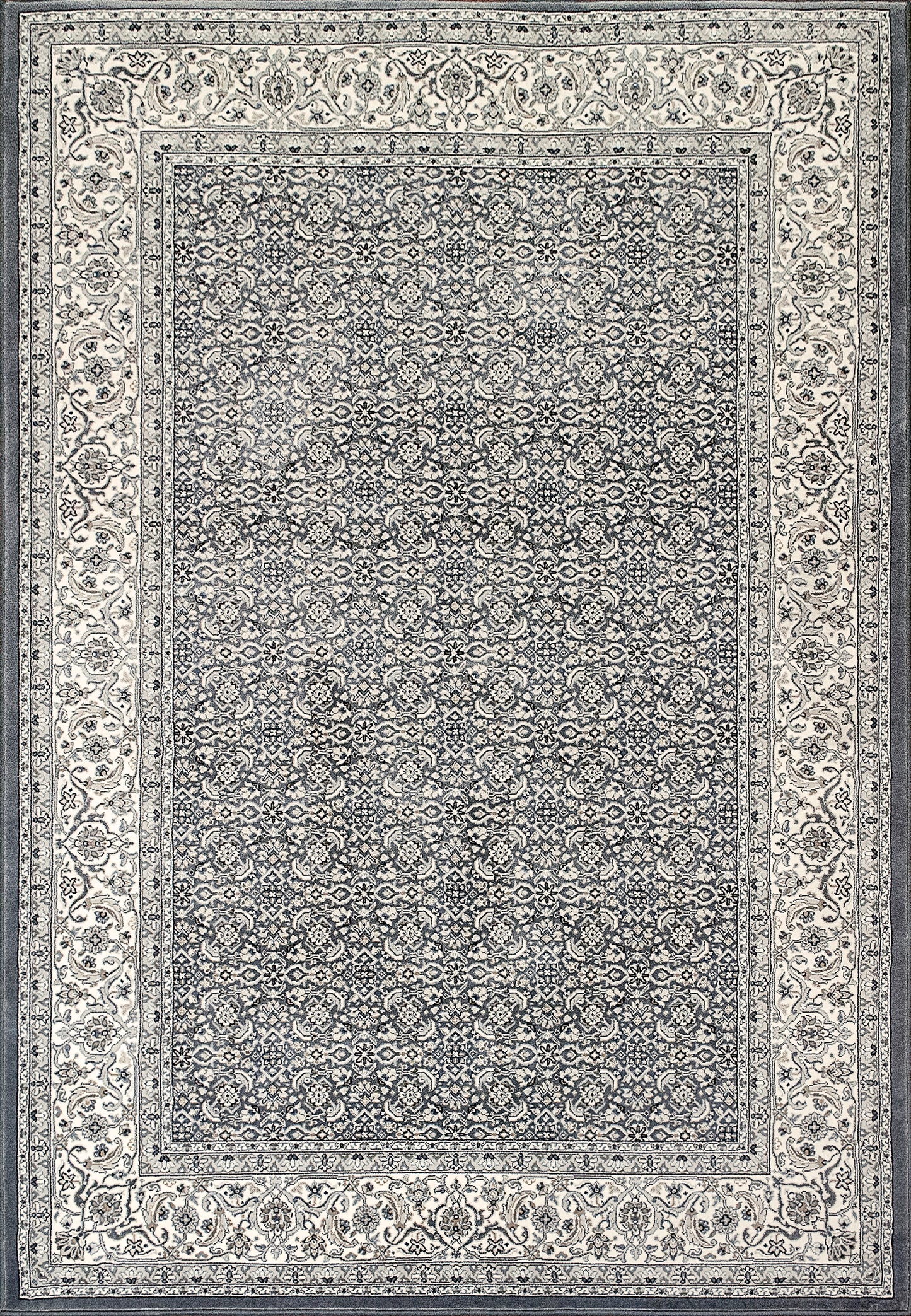 Ancient Garden 57011-5666 Grey/Cream Area Rug