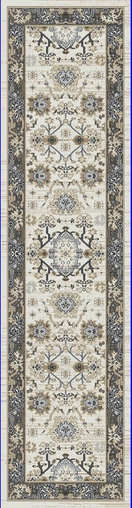 Yazd 8531-190 Ivory/Grey Area Rug