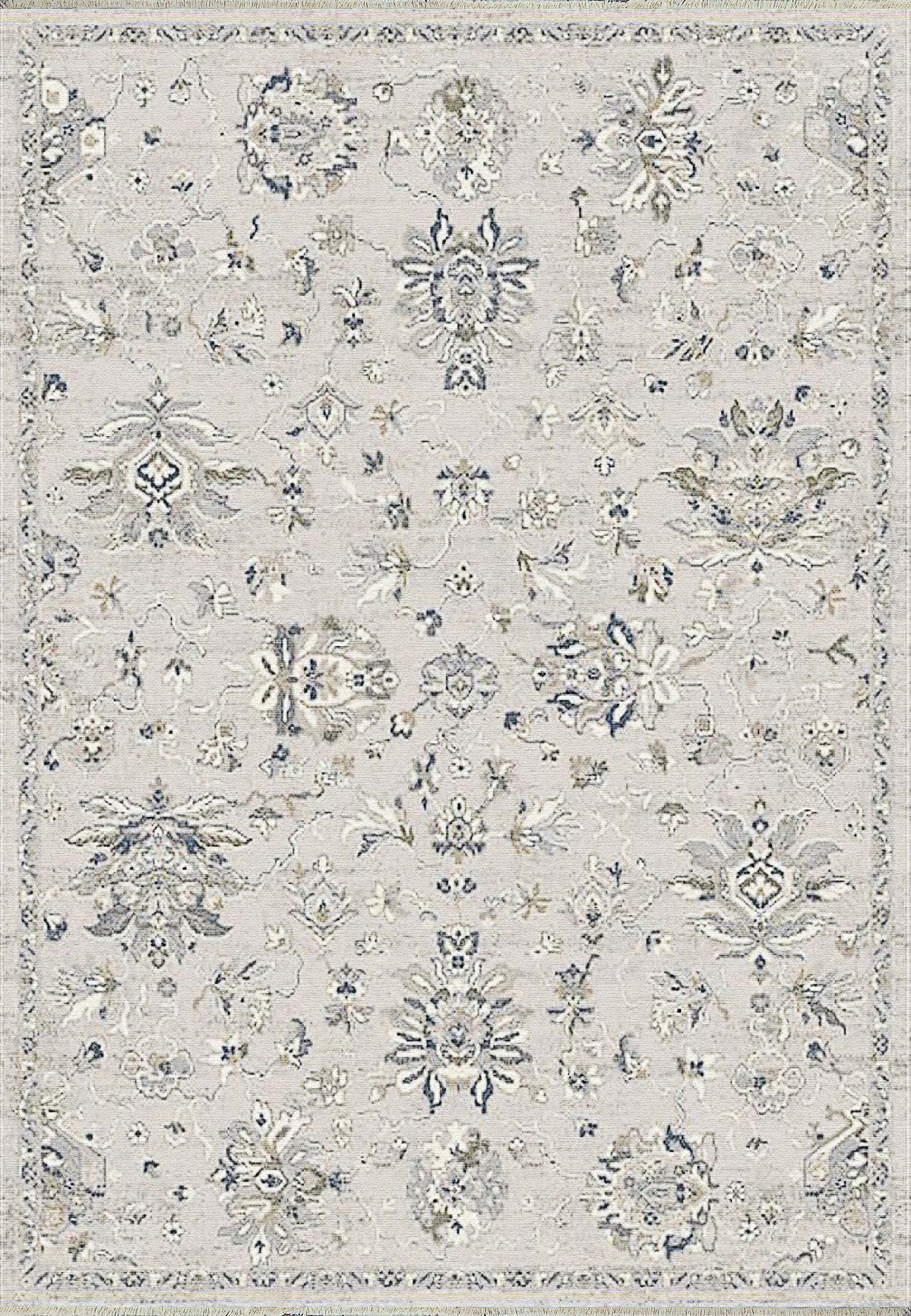 Opulus 4310-897 Beige/Grey/Gold Area Rug
