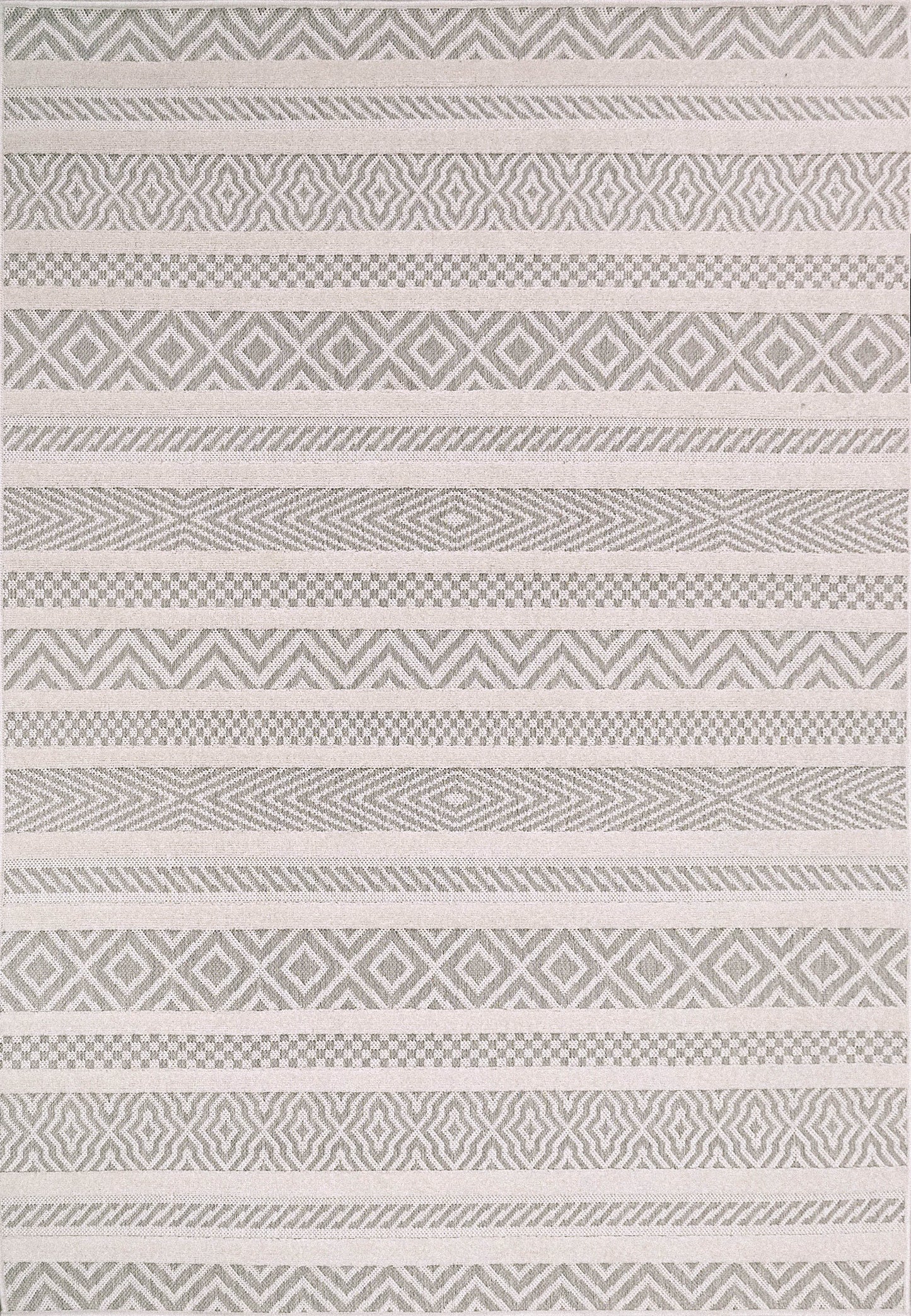 Tessie 6410-891 Beige/Grey/Ivory Area Rug
