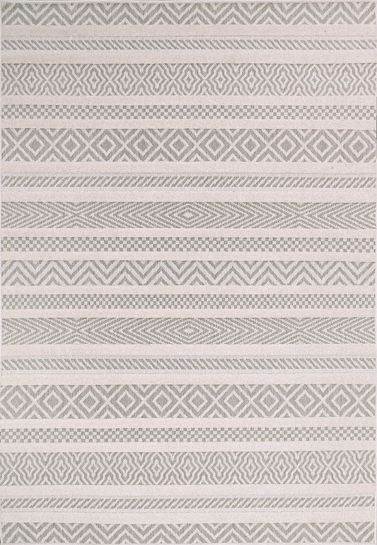 Tessie 6410-891 Beige/Grey/Ivory Area Rug