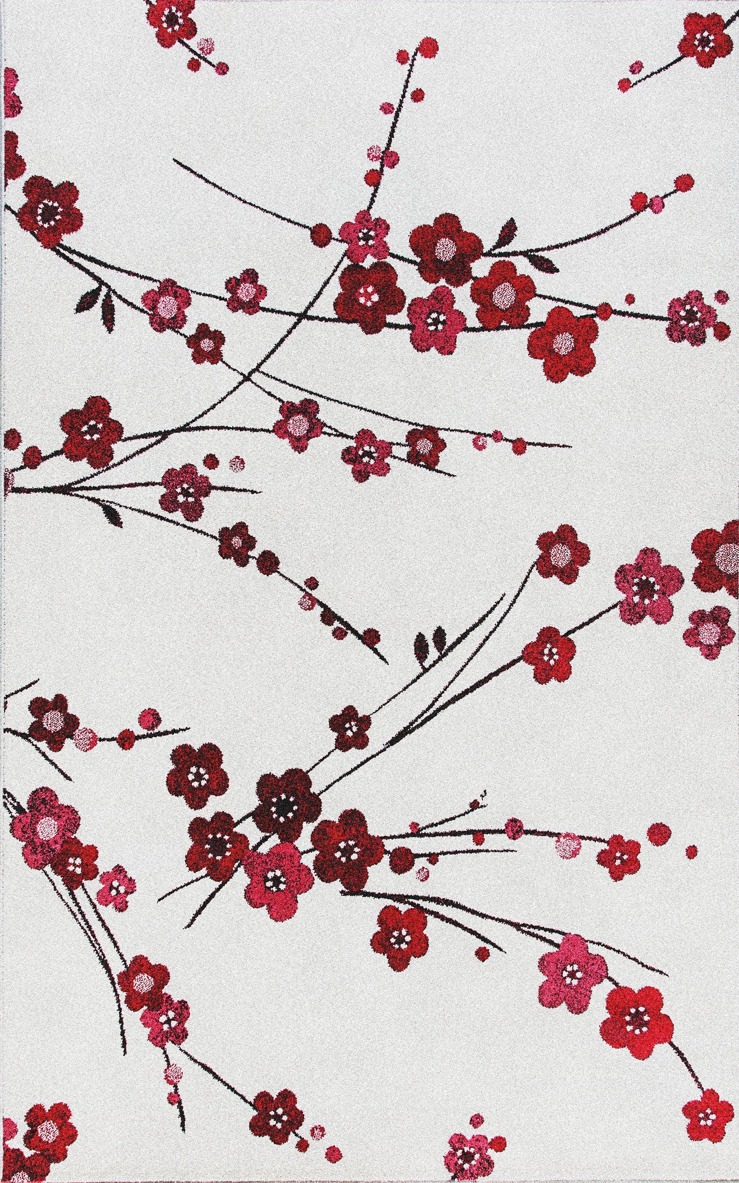 Infinity 32190-6210 Ivory/Red Area Rug