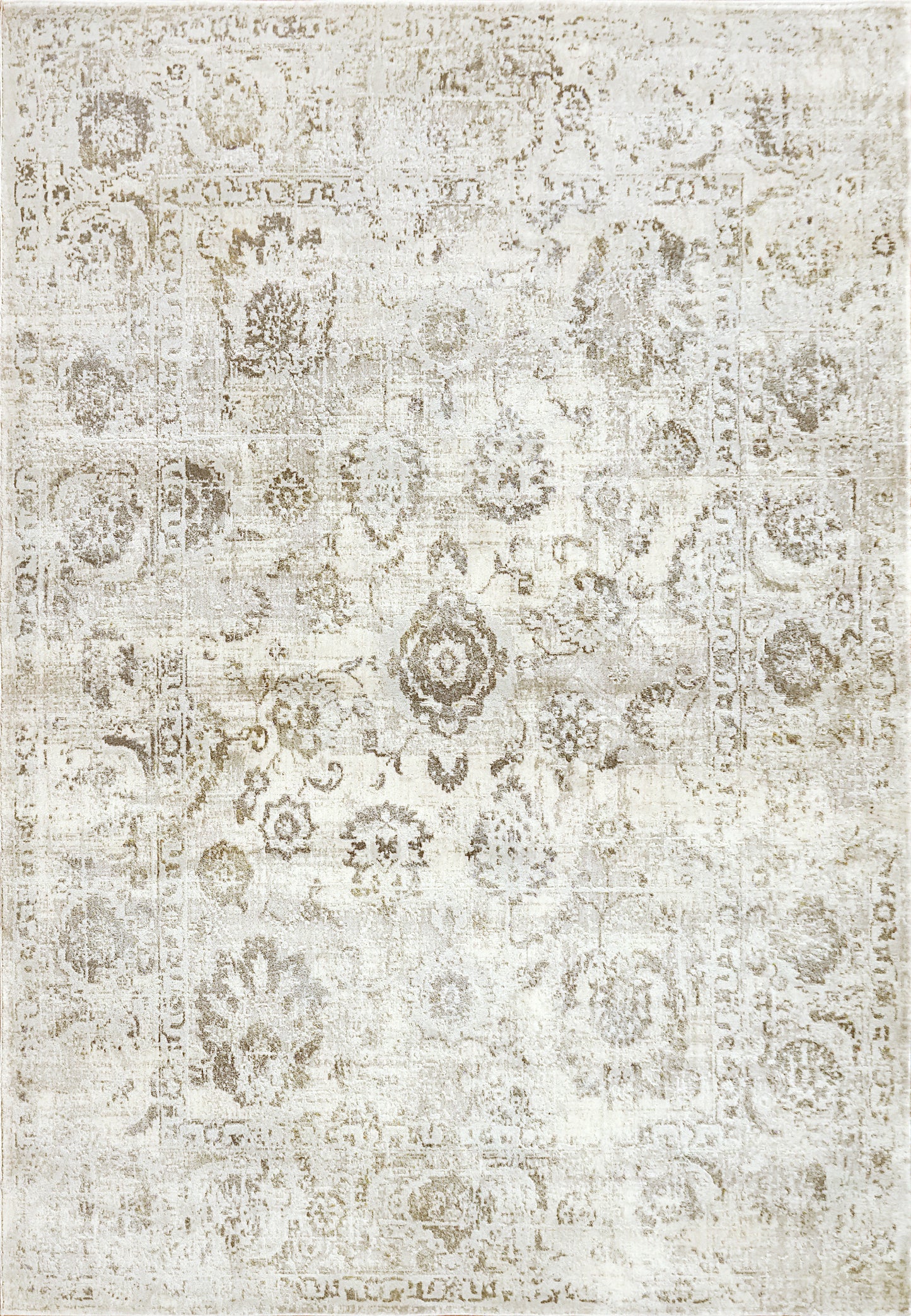 Castilla 3530-190 Ivory/Grey Area Rug