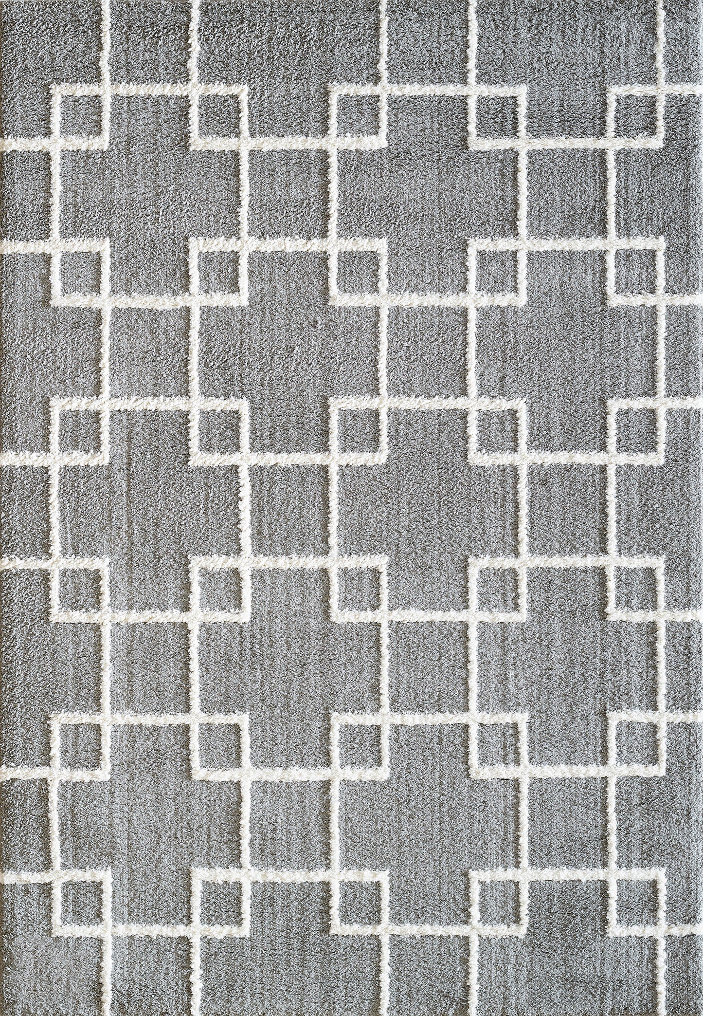 Silky Shag 5901-901 Silver Area Rug