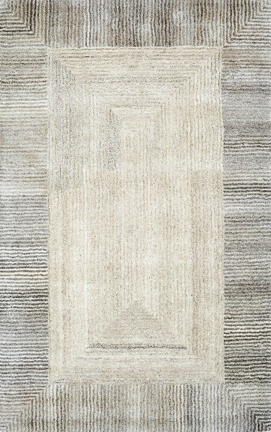 Posh 7810-727 Grey Area Rug