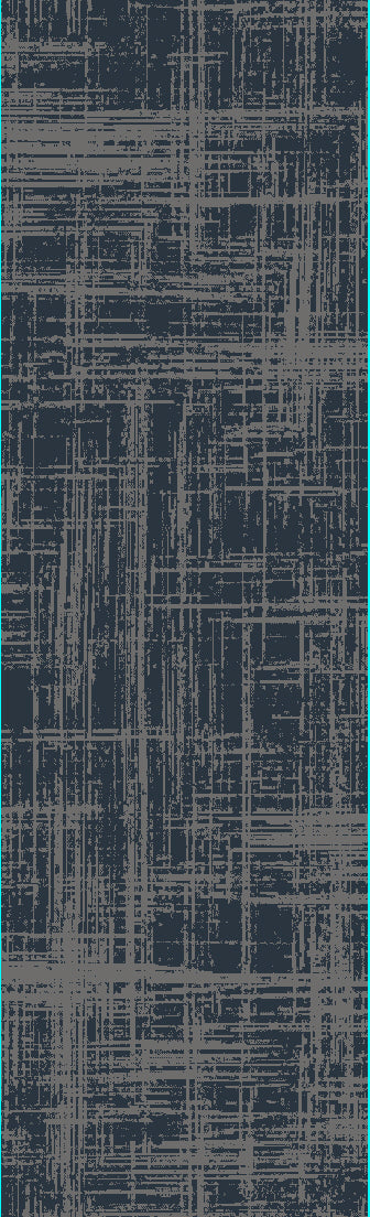 Unique 4050-950 Grey/Navy Area Rug