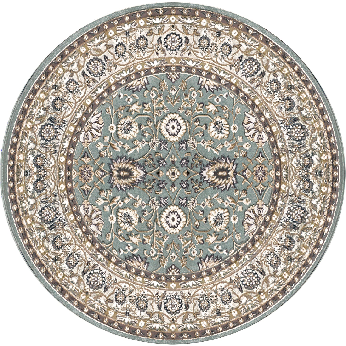 Yazd 2803-150 Grey/Ivory Area Rug