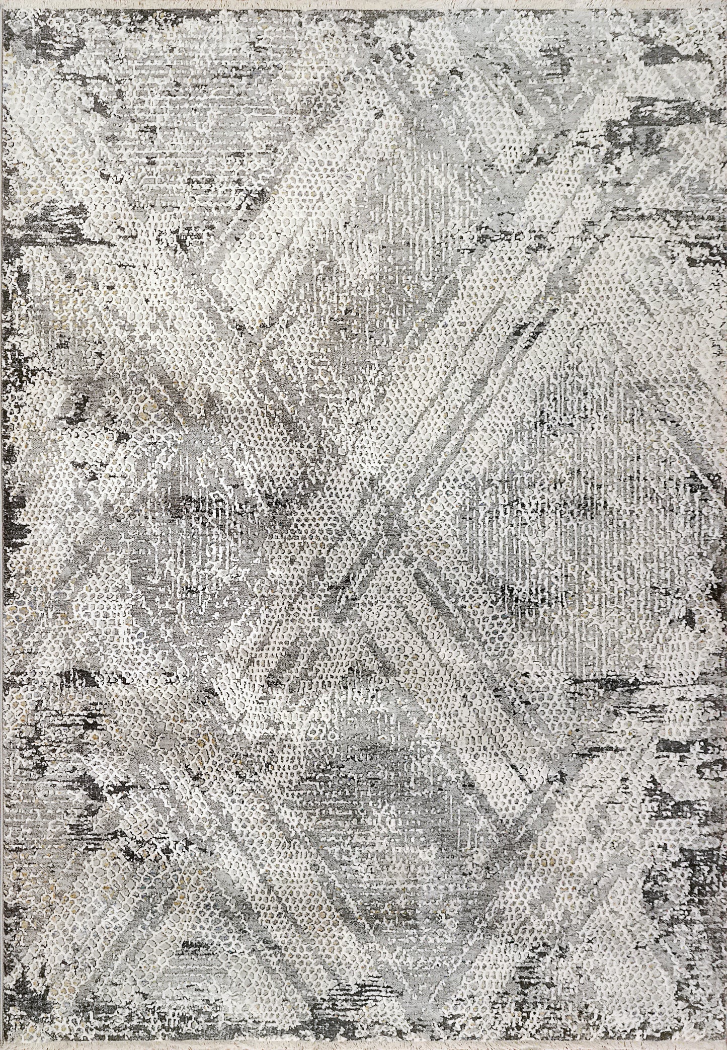Sunrise 6683-999 Grey/Charcoal/Multi Area Rug