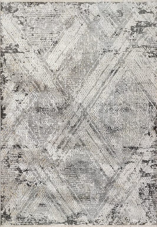 Sunrise 6683-999 Grey/Charcoal/Multi Area Rug