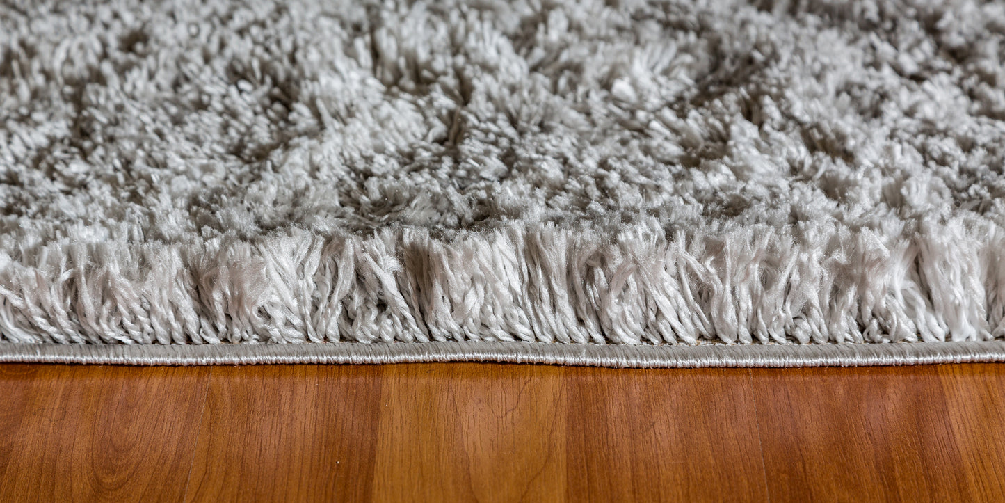 Nordic 7432-900 Silver/White Area Rug