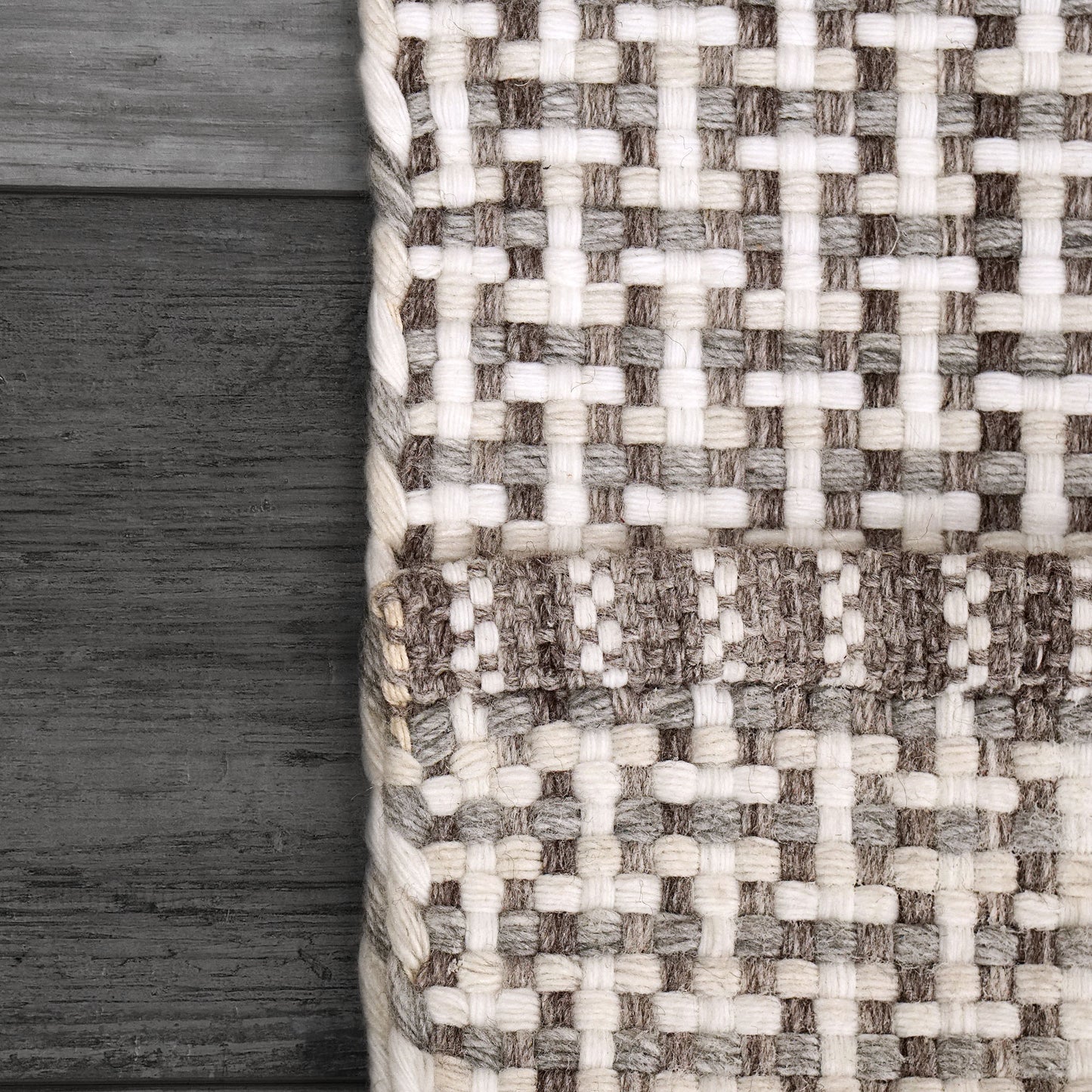 Allegra 2985-981 Grey/Brown/Ivory Area Rug