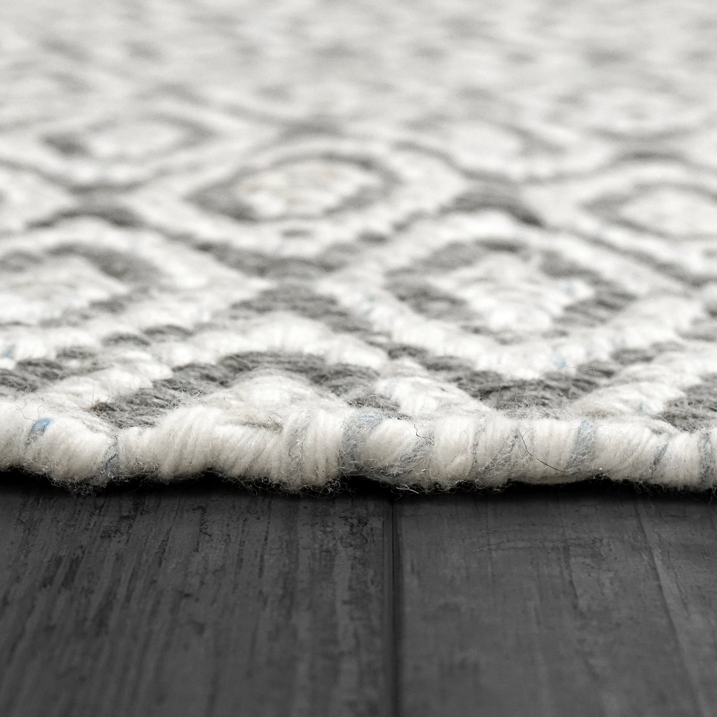 Allegra 2987-915 Grey/Ivory/Denim Area Rug