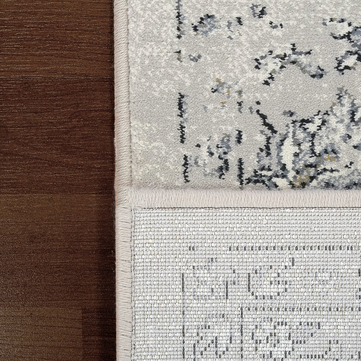 Ancient Garden 57136-9696 Silver/Grey Area Rug