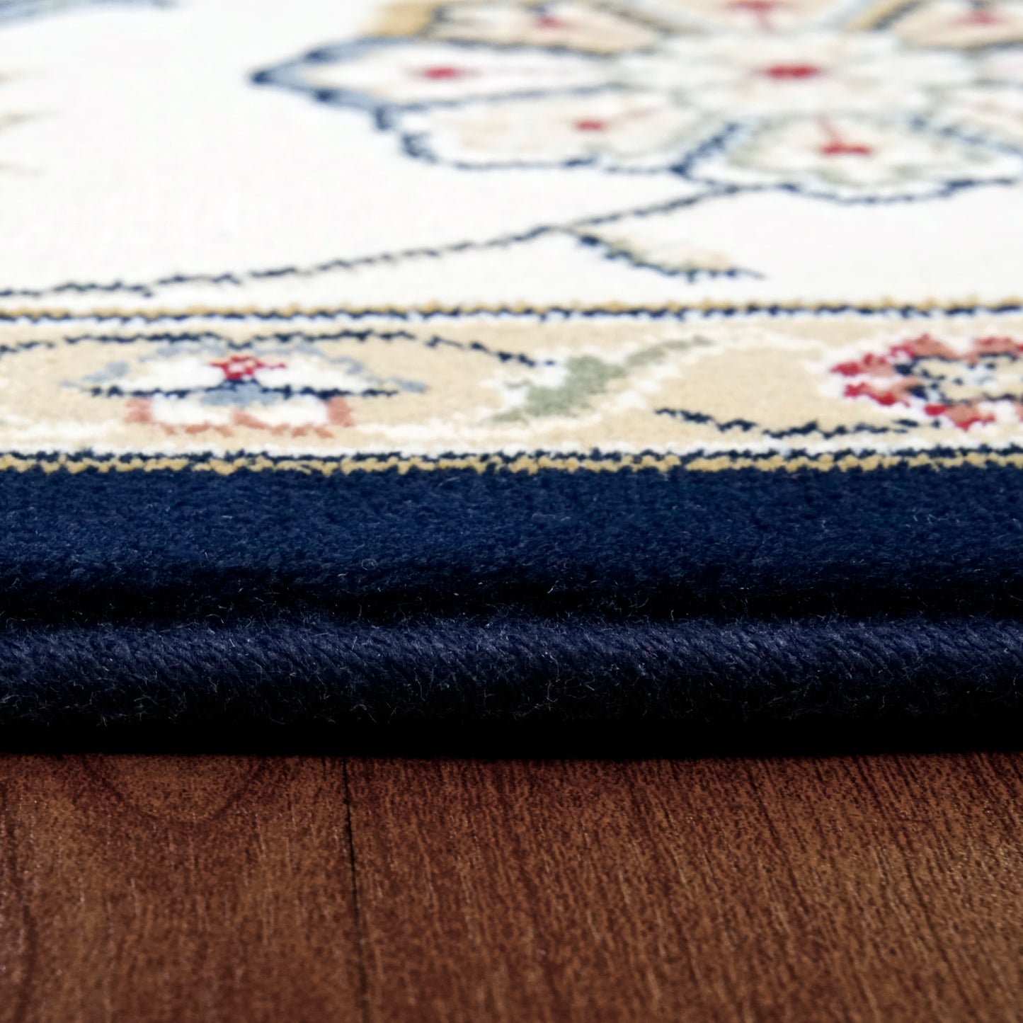 Ancient Garden 57365-3464 Blue/Ivory Area Rug